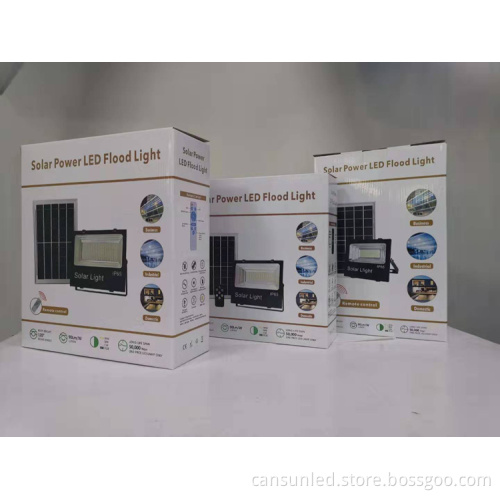 Manufacturer Energy Saving IP65 Countryside Garden Solar Spotlight LED 300W Solar Flood Light